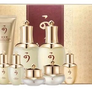 Deer Antler Collagen - Luxurious Skincare Set with Gold Accents